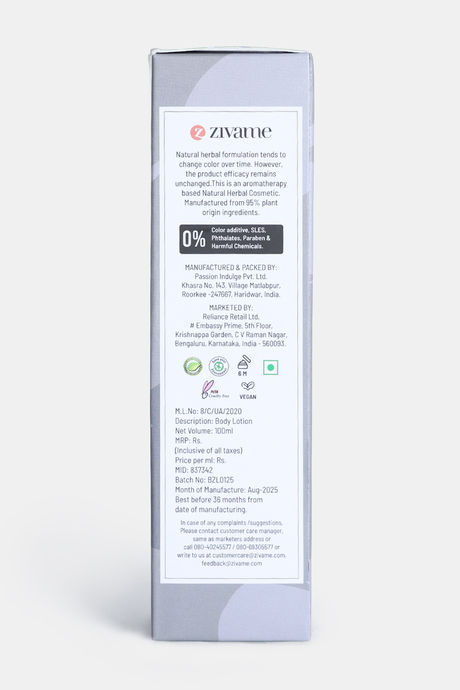 Zivame Silver Essence Body Lotion - 100 ml — image 6